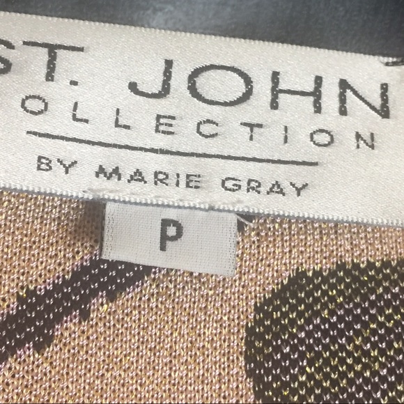 St John Santana Gold/Bubblegum Pink color swirls - Picture 5 of 6